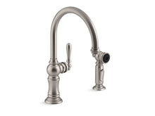 Artifacts® Single-Handle Kitchen Sink Faucet With Two-Function Sprayhead