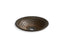 Derring® Carillon® 17-3/4" Round Drop-In Bathroom Sink, No Overflow