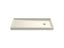Rely® 60" X 32" Alcove Shower Base, Right Drain