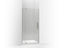 Revel® Pivot Shower Door, 70" H X 35-1/8 - 40" W, With 5/16" Thick Crystal Clear Glass