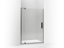 Revel® Pivot Shower Door, 74" H X 43-1/8 - 48" W, With 5/16" Thick Crystal Clear Glass