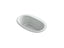 Underscore® Oval 60" x 36" Heated BubbleMassage™ air bath w/ VibrAcoustic®