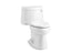 Cimarron® One-Piece Elongated Toilet With Concealed Trapway, 1.28 Gpf