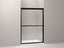Gradient® Sliding shower door, 70-1/16" H x 42-5/8 - 47-5/8" W, with 1/4" thick Crystal Clear glass