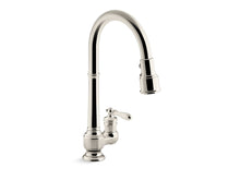 Artifacts® Pull-Down Kitchen Sink Faucet With Three-Function Sprayhead