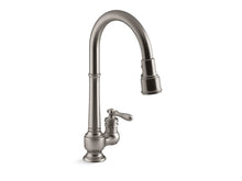 Artifacts® Pull-Down Kitchen Sink Faucet With Three-Function Sprayhead