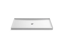 Rely® 60" X 34" Alcove Shower Base, Center Drain