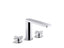 Composed® Widespread Bathroom Sink Faucet With Cross Handles, 1.2 Gpm