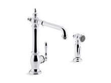 Artifacts® Single-Handle Kitchen Sink Faucet With Side Sprayer