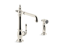 Artifacts® Single-Handle Kitchen Sink Faucet With Side Sprayer