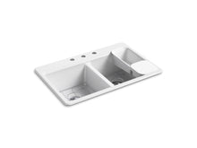 Riverby® 33" Top-Mount Double-Bowl Workstation Kitchen Sink
