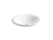 Sartorial™ Herringbone Carillon® 17-1/2" Round Drop-In Bathroom Sink, No Overflow
