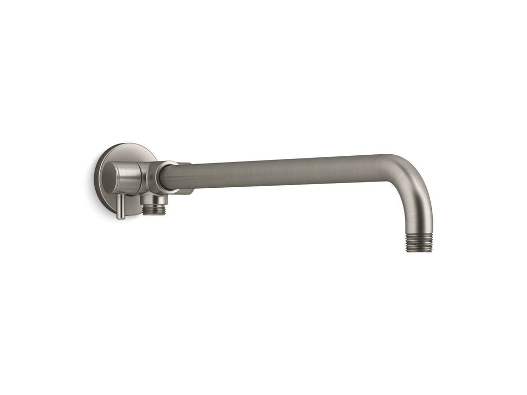 Wall-Mount Arm For Rainhead/Showerhead And Handshower With 2-Way Diverter
