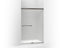 Revel® Sliding Shower Door, 76" H X 44-5/8 - 47-5/8" W, With 5/16" Thick Frosted Glass
