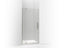 Revel® Pivot Shower Door, 70" H X 35-1/8 - 40" W, With 5/16" Thick Frosted Glass