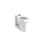 Anglesey™ Floor-Mount Top Spud Flushometer Bowl With Integral Seat