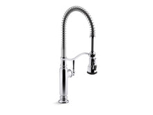 Tournant® Semi-Professional Kitchen Sink Faucet With Three-Function Sprayhead