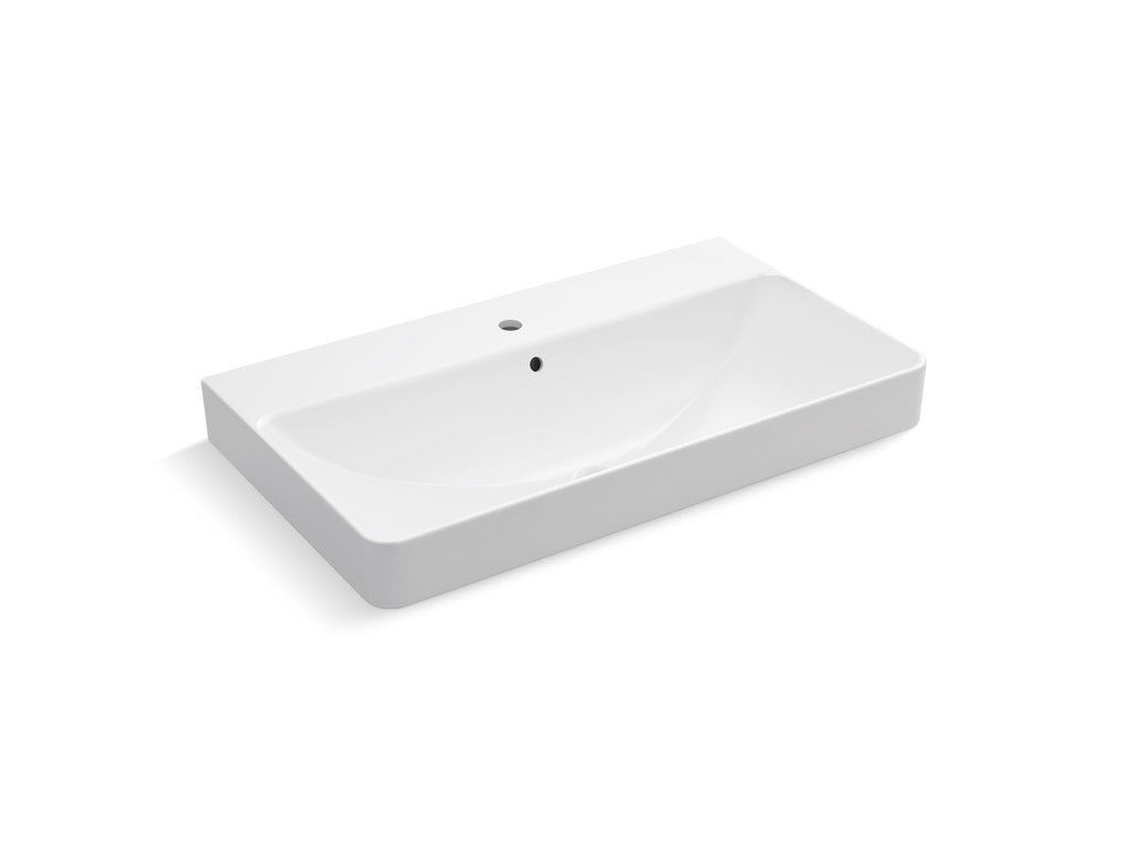 Vox® 35-1/2" Rectangular Drop-In Vessel Bathroom Sink