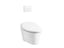 Veil® Wall-Hung Compact Elongated Smart Toilet Bowl, Dual-Flush
