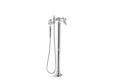 Artifacts® Floor-Mount Bath Filler Trim With Handshower