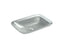 Inia® 20-3/4" Rectangular Drop-In Bathroom Sink, No Overflow