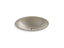 Shagreen Carillon® 17-1/2" Round Drop-In Bathroom Sink, No Overflow