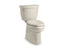 Cimarron® Two-Piece Elongated Toilet With Skirted Trapway, 1.28 Gpf