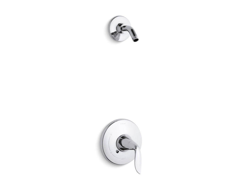 Refinia® Rite-Temp(R) shower valve trim with lever handle, less showerhead