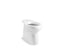 Cimarron® Elongated Toilet Bowl With Skirted Trapway