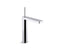 Composed® Tall Single-handle bathroom sink faucet with joystick handle