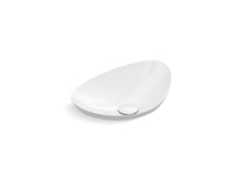 Veil™ 21" Oval Vessel Bathroom Sink, No Overflow