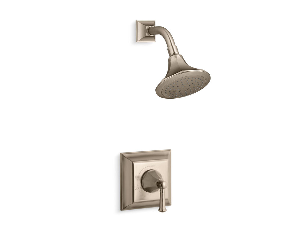 Memoirs® Stately Rite-Temp® shower valve trim with lever handle and 2.5 gpm showerhead