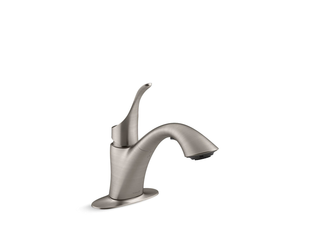 Simplice® Pull-Out Laundry Sink Faucet With Two-Function Sprayhead