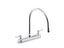 Triton® Bowe® 1.5 Gpm Kitchen Sink Faucet With 9-5/16" Gooseneck Spout, Aerated Flow And Lever Handles