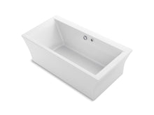 Stargaze® 72" X 36" Freestanding Heated Bubblemassage™ Air Bath With Bask® Heated Surface And Fluted Shroud