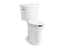 Kingston™ Two-Piece Elongated Toilet, 1.28 Gpf