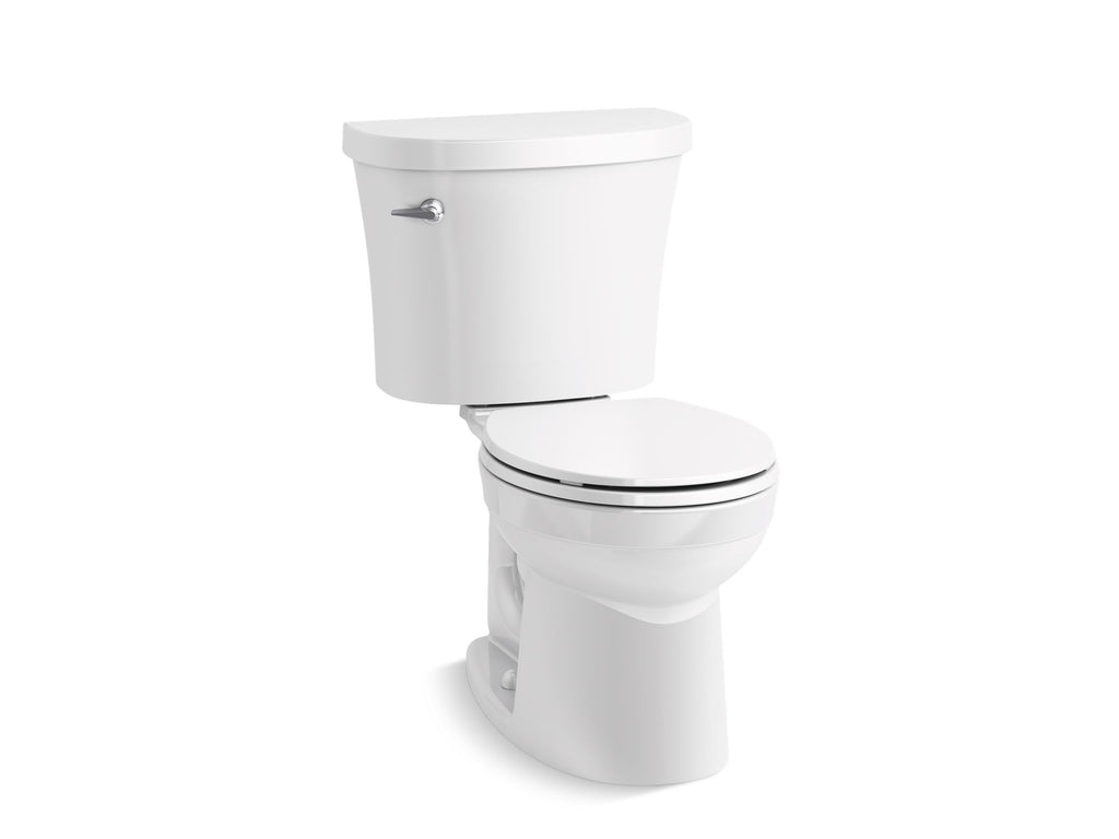 Kingston™ Two-Piece Round-Front Toilet, 1.28 Gpf