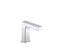 Strayt™ Touchless Single-Hole Lavatory Sink Faucet With Kinesis® Sensor Technology And Temperature Mixer, Dc-Powered, 0.5 Gpm