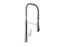 Purist® Semi-Professional Kitchen Sink Faucet With Three-Function Sprayhead