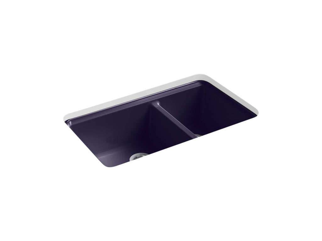Riverby® 33" Undermount Double-Bowl Workstation Kitchen Sink