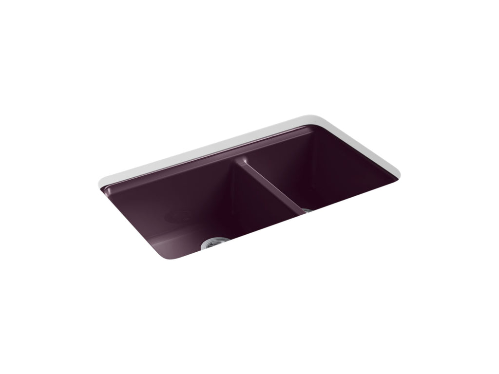 Riverby® 33" Undermount Double-Bowl Workstation Kitchen Sink