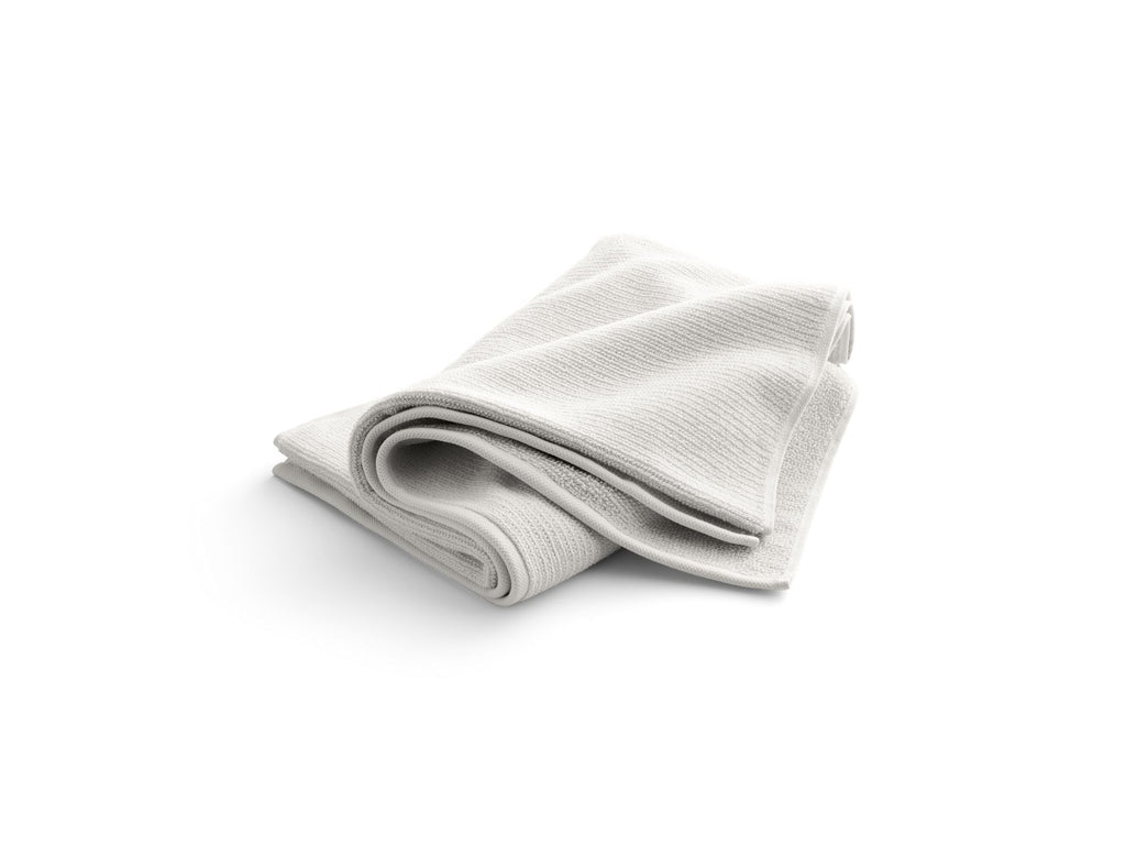 Turkish Bath Linens Bath Towel With Textured Weave, 30" X 58"