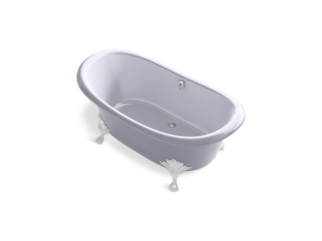 Artifacts® 66-1/8" X 32-1/2" Freestanding Bath With Lavender Grey Exterior