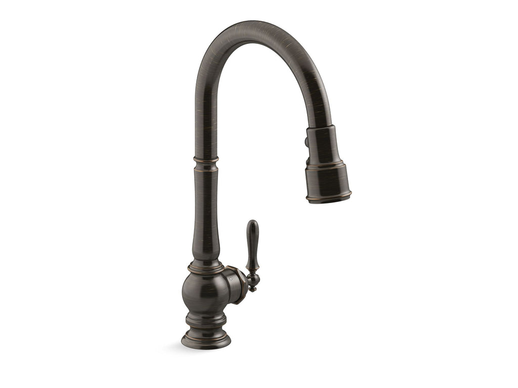 Artifacts® Touchless Pull-Down Kitchen Sink Faucet With Three-Function Sprayhead