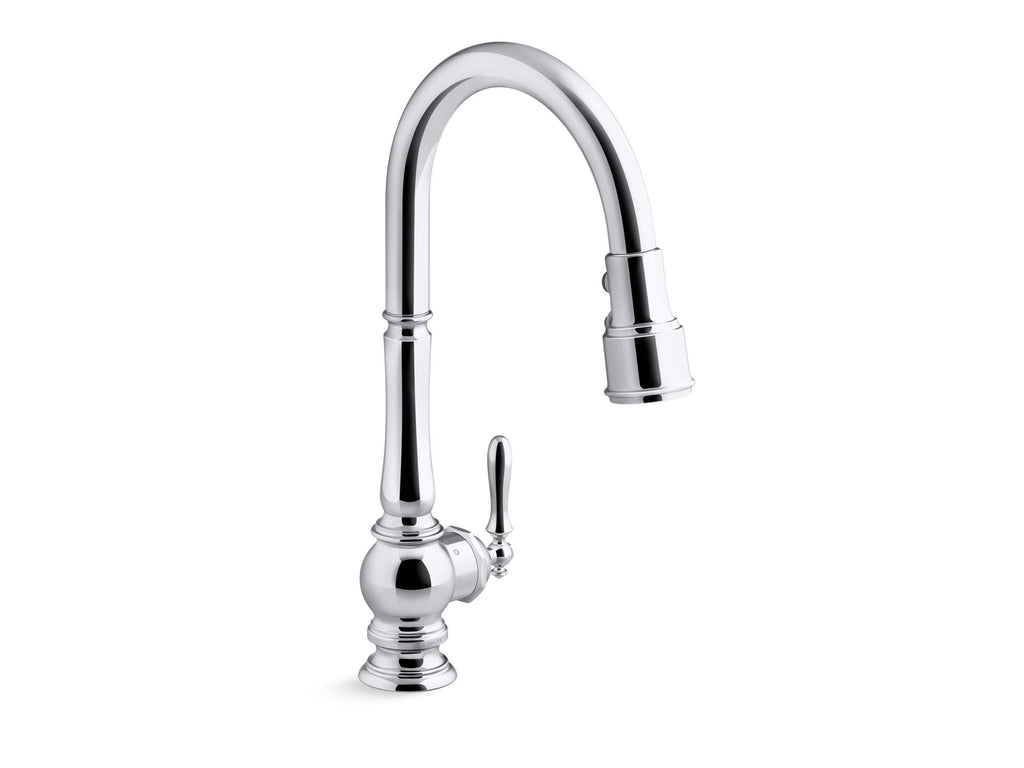 Artifacts® kitchen sink faucet with KOHLER® Konnect™ and voice-activated technology (touchless)