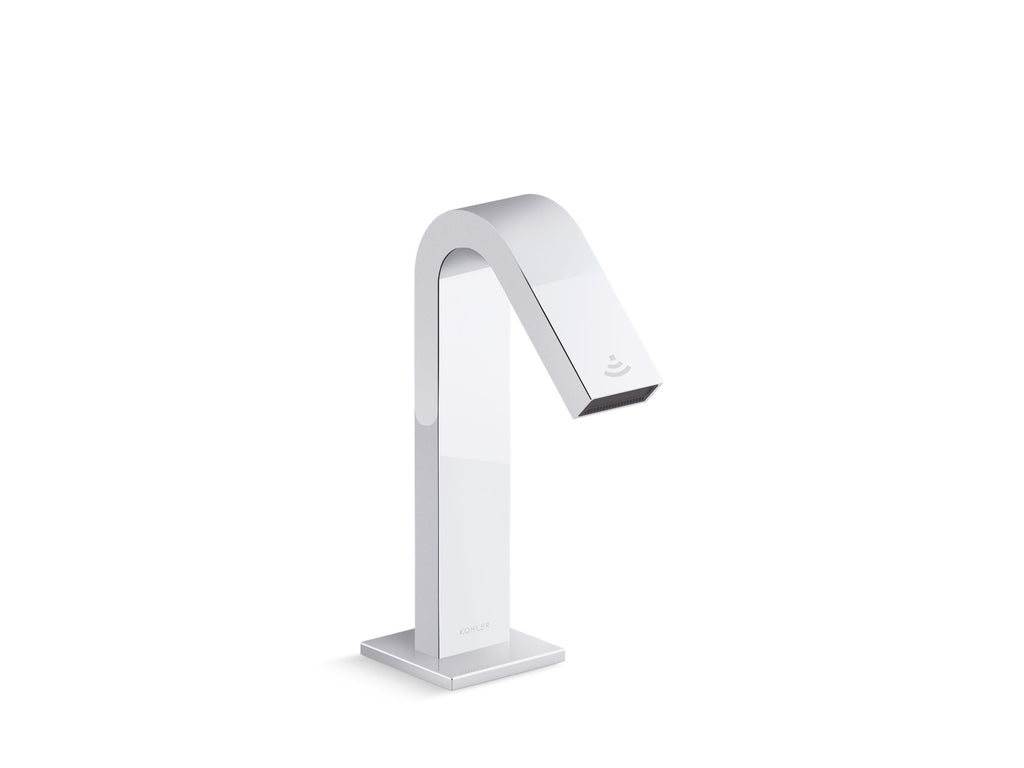 Loure® Touchless Faucet With Kinesis™ Sensor Technology And Temperature Mixer, Ac-Powered