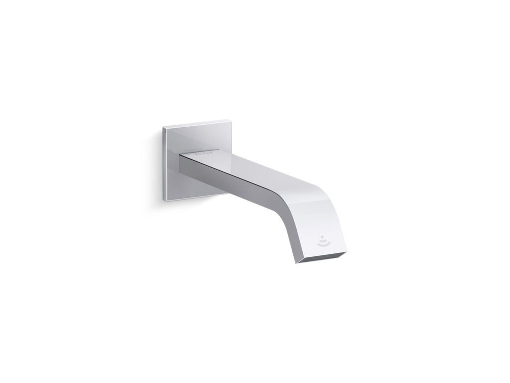 Loure® Wall-Mount Touchless Faucet With Kinesis™ Sensor Technology, Dc-Powered
