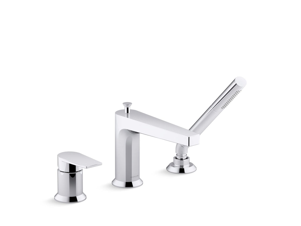 Taut® Deck-Mount Bath Faucet With Handshower