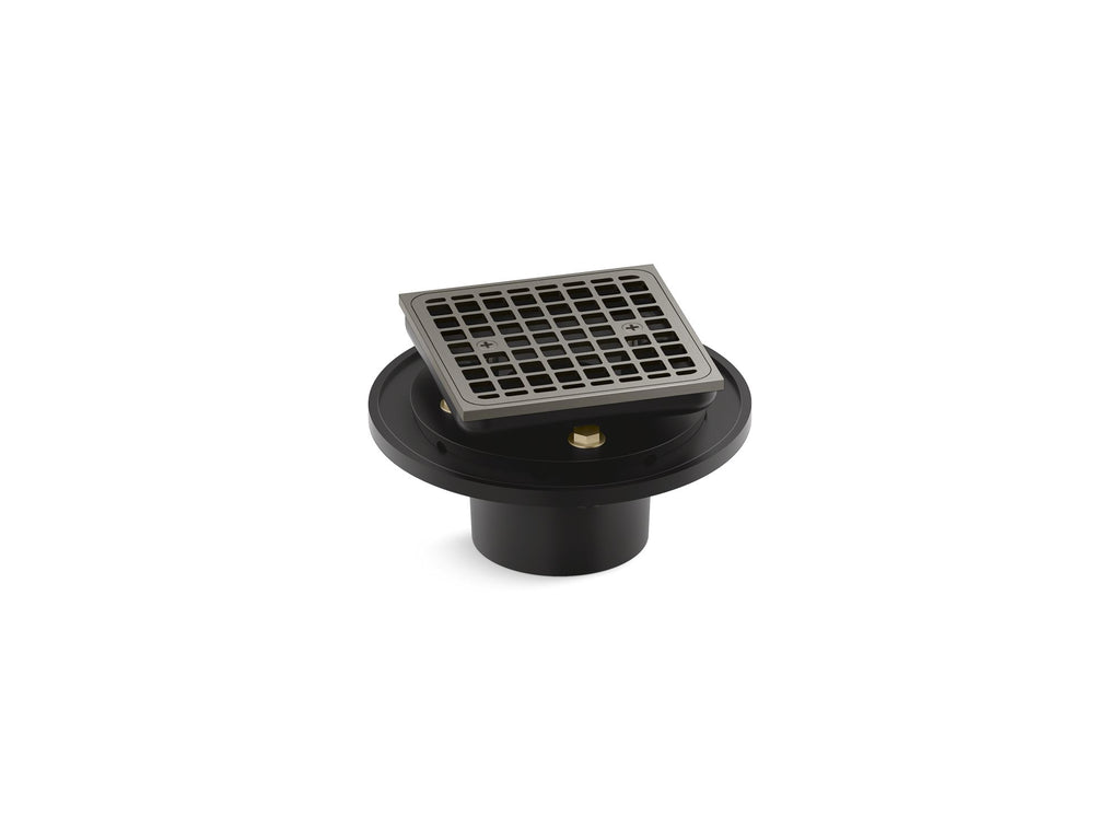 Clearflo Square Brass Tile-In Shower Drain